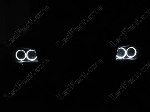LED xenon białe do angel eyes BMW Serii 1 faza 1 6000K