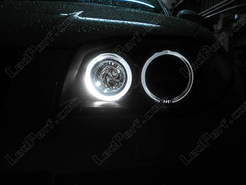 LED xenon białe do angel eyes BMW Serii 1 faza 2 6000K