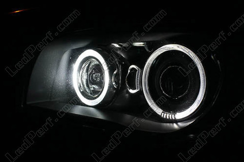 LED xenon białe do angel eyes H8 BMW Serii 1 faza 2 6000K - MTEC V3.0