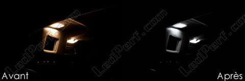 LED lusterek w osłonach przeciwsłonecznych BMW serii 3 (E36)