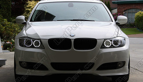 LED angel eyes BMW serii 3 (E90 E91) Faza 2 LCI z xenon