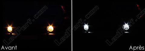 LED światła postojowe xenon biały BMW serii 5 (E34)