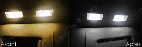 LED lusterek w osłonach przeciwsłonecznych BMW serii 5 (E39)