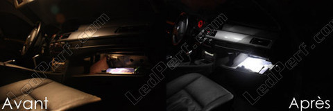 LED schowek na rękawiczki BMW Serii 5 E60 E61