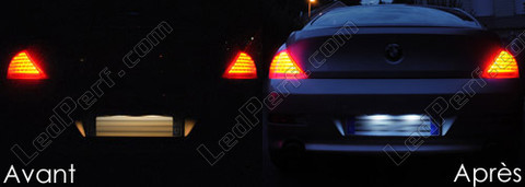 LED tablica rejestracyjna BMW serii 6 (E63 E64)