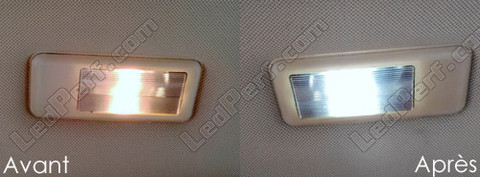 LED lusterka w osłonach przeciwsłonecznych BMW X3 (E83)