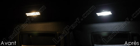 LED lusterek w osłonach przeciwsłonecznych BMW X3 (F25)