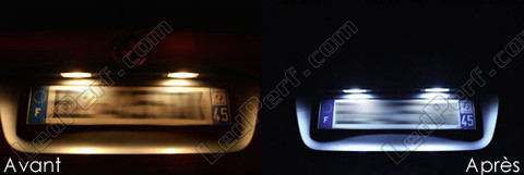 LED tablica rejestracyjna BMW X5 (E53)