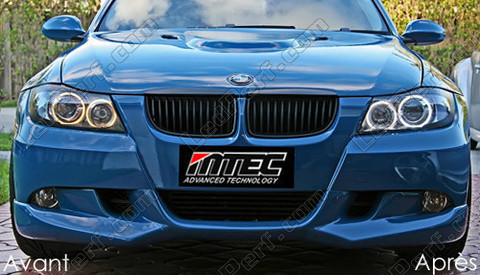 LED angel eyes BMW Serii 1 H8 MTEC V3.0