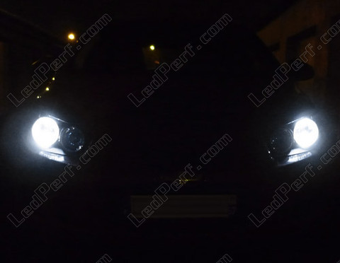 LED światła postojowe xenon biały Chevrolet Aveo