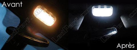 LED przednie światło sufitowe Citroen C3 I