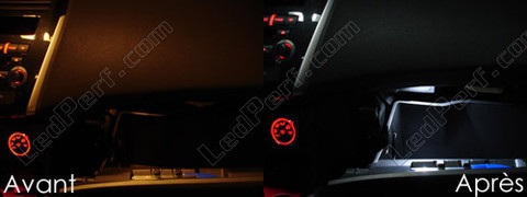 LED schowek na rękawiczki Citroen C4 Aircross