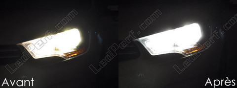 LED Światła drogowe Citroen C4 II