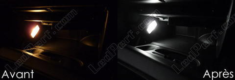 LED schowek na rękawiczki Citroen C4 II