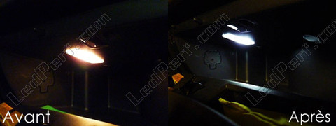 LED schowek na rękawiczki Citroen C4 Picasso