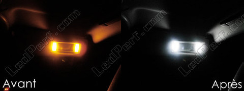 LED lusterek w osłonach przeciwsłonecznych Citroen C4