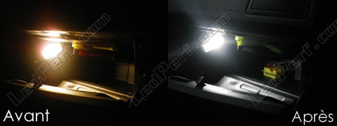 LED schowek na rękawiczki Citroen C4