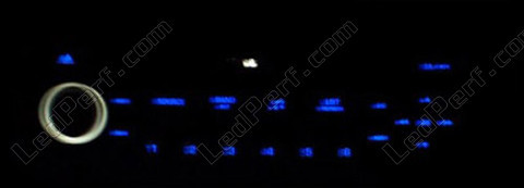LED radio samochodowe RD4 niebieski Citroen C4