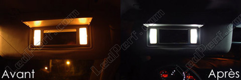LED lusterek w osłonach przeciwsłonecznych Citroen C5 II