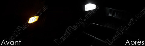 LED schowek na rękawiczki Citroen C8