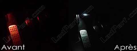 LED Podłogi Citroen DS3