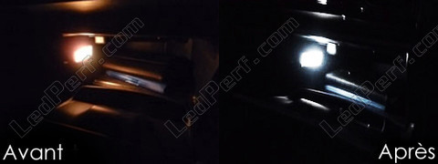 LED schowek na rękawiczki Citroen DS3