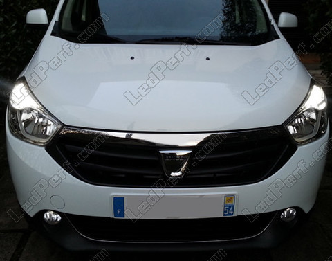 LED światła do jazdy dziennej - dzienne Dacia Dokker