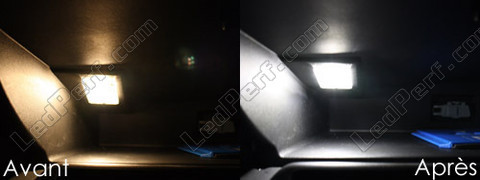 LED schowek na rękawiczki Dacia Duster