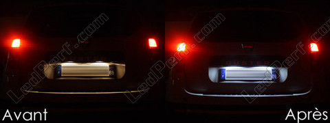 LED tablica rejestracyjna Dacia Duster