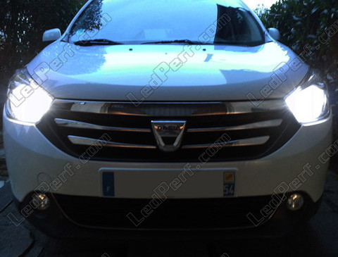 LED Światła mijania Dacia Lodgy