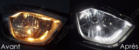 LED światła postojowe xenon biały Dacia Lodgy