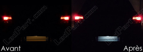 LED tablica rejestracyjna Dacia Logan 2