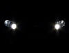 LED światła postojowe xenon biały Dacia Logan 2