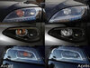 LED przednie kierunkowskazy DS Automobiles DS4 przed i po