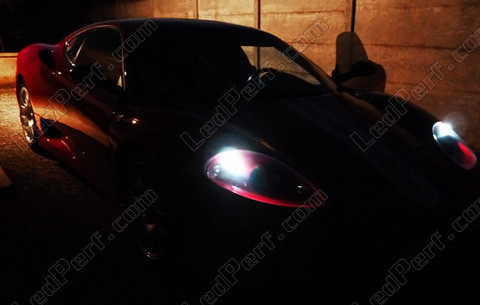 LED światła postojowe xenon biały Ferrari F360 MS