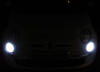 LED świateł postojowych/Światła do jazdy dziennej Xenon Biały Fiat 500