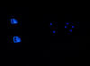 LED oświetlenia przyciski podnośnika szyb i regulacji lusterek wstecznych niebieski fiat Grande Punto Evo