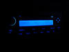 LED oświetlenia radio samochodowe niebieski fiat Grande Punto Evo