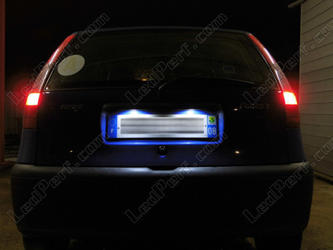 LED tablica rejestracyjna Fiat Punto MK1 Tuning