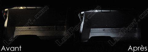 LED schowek na rękawiczki Ford Focus MK1