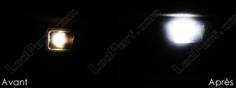 LED lusterek w osłonach przeciwsłonecznych Ford Mondeo MK3