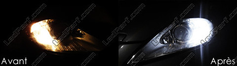 LED światła postojowe xenon biały Ford Mondeo MK4