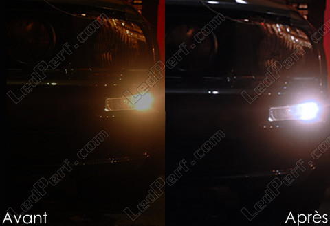 LED światła postojowe xenon biały Ford Mustang Tuning