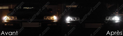 LED światła postojowe xenon biały Honda Civic 4G