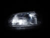 LED światła postojowe xenon biały Honda Civic 5G