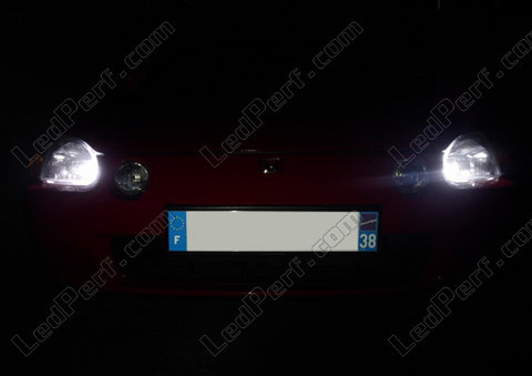 LED światła postojowe xenon biały Honda CR-X