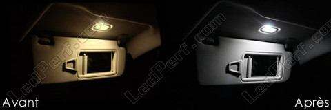 LED lusterek w osłonach przeciwsłonecznych Kia Pro Ceed