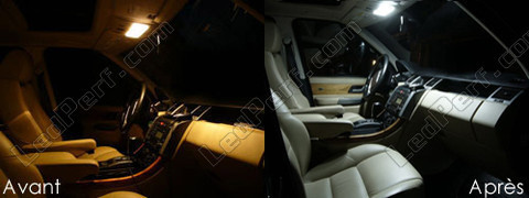 LED przednie światło sufitowe Land Rover Range Rover Sport