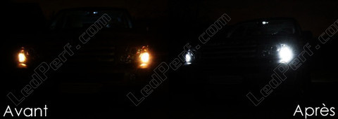 LED światła postojowe xenon biały Land Rover Range Rover