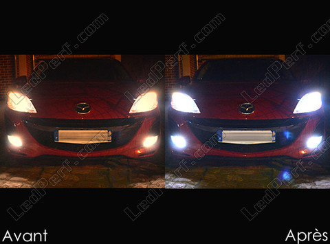 LED Reflektory Mazda 3 phase 2 Tuning